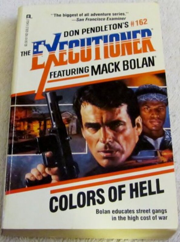 Book cover for "Colors of Hell" by Don Pendleton