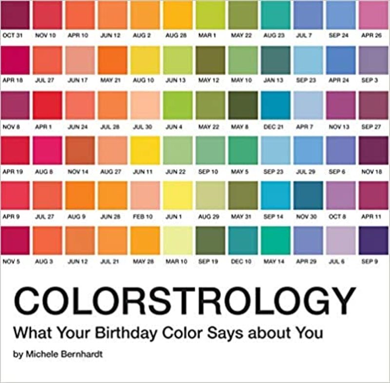 Book cover for "Colorstrology" by Michele Bernhardt