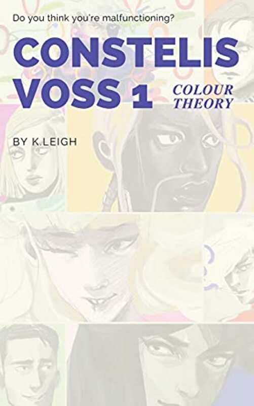 Book cover for "Colour Theory" by K Leigh