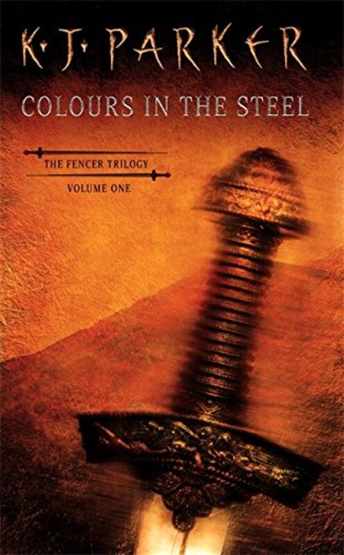 Book cover for "Colours in the Steel" by Tom Holt