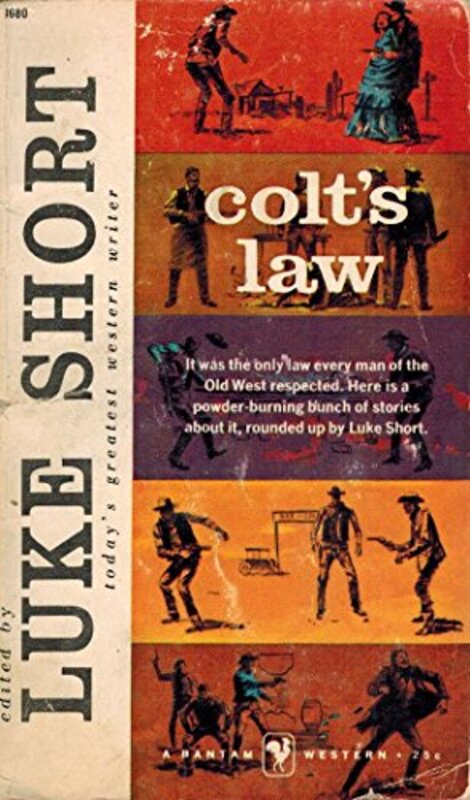 Book cover for "Colt's Law" by Luke Short