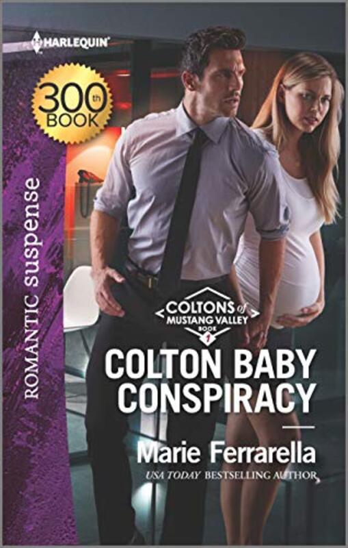 Book cover for "Colton Baby Conspiracy" by Marie Ferrarella