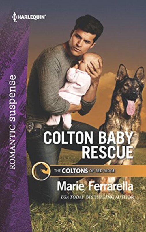 Book cover for "Colton Baby Rescue" by Marie Ferrarella