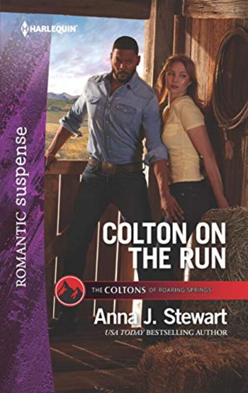 Book cover for "Colton on the Run" by Anna J Stewart