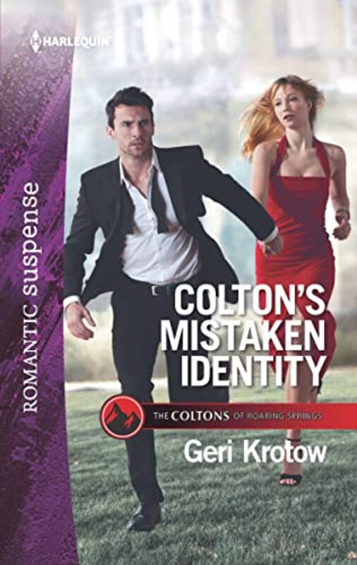 Book cover for "Colton's Mistaken Identity" by Geri Krotow