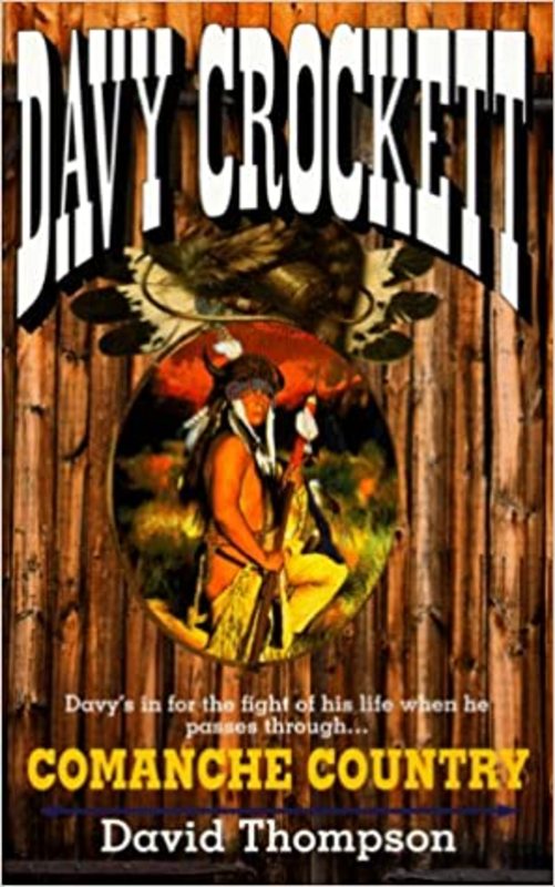 Book cover for "Comanche Country" by David Robbins