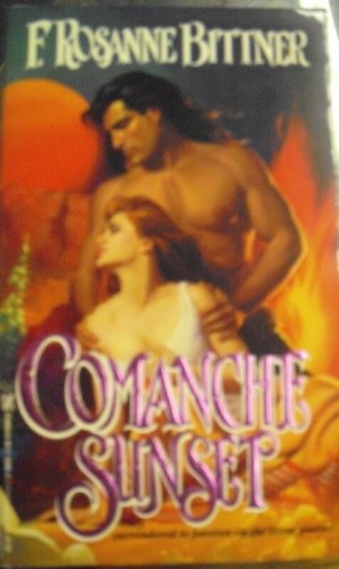 Book cover for "Comanche Sunset" by Rosanne Bittner