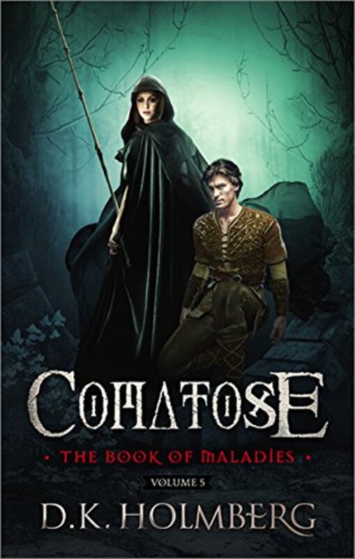 Book cover for "Comatose" by DK Holmberg