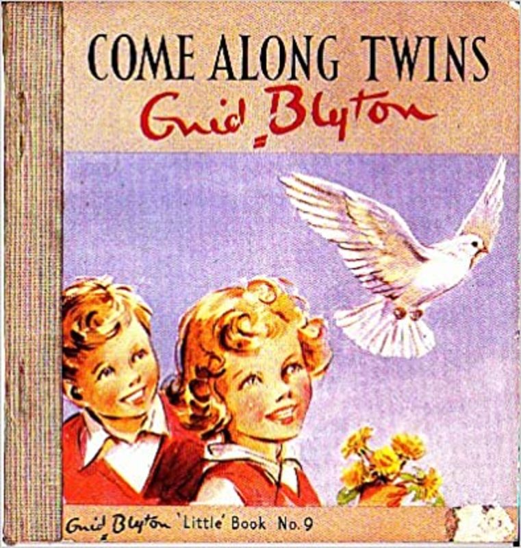 Book cover for "Come Along Twins" by Enid Blyton