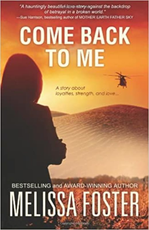 Book cover for "Come Back to Me" by Melissa Foster