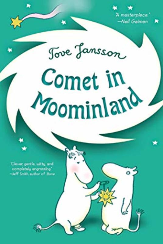 Book cover for "Comet in Moominland" by Tove Jansson