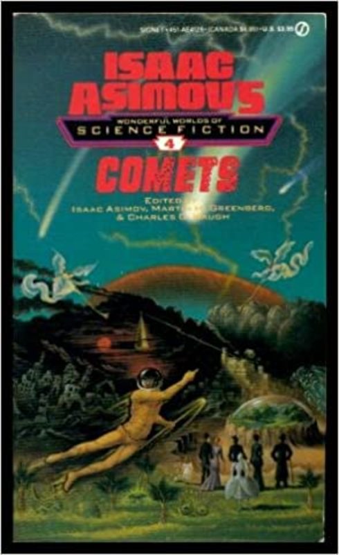 Book cover for "Comets" by Isaac Asimov