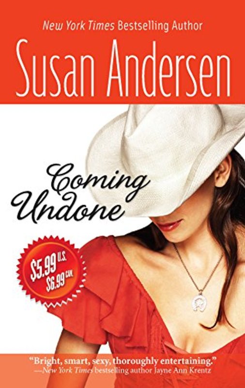 Book cover for "Coming Undone" by Susan Andersen