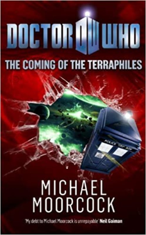 Book cover for "Coming of the Terraphiles" by Michael Moorcock