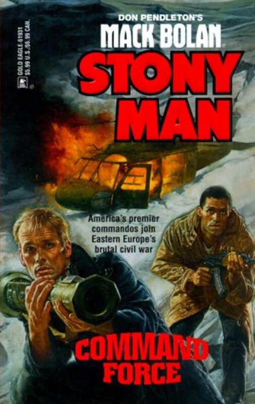 Book cover for "Command Force" by Don Pendleton