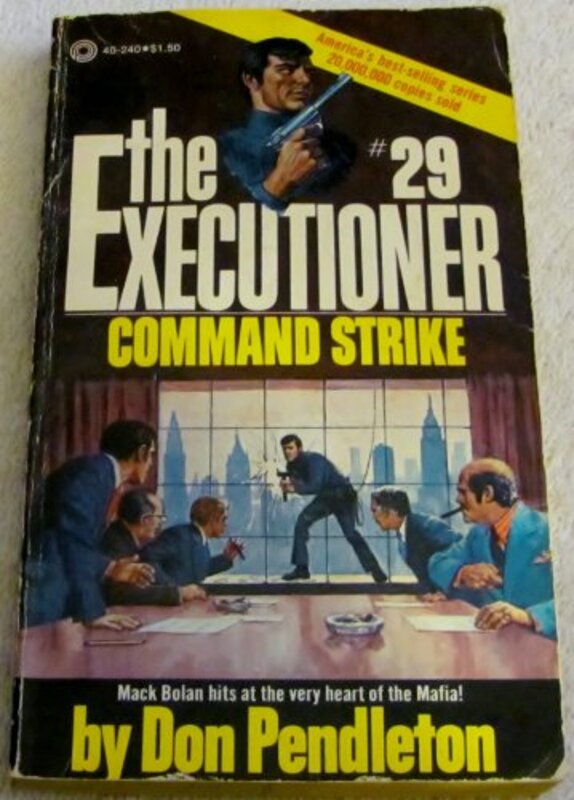 Book cover for "Command Strike" by Don Pendleton