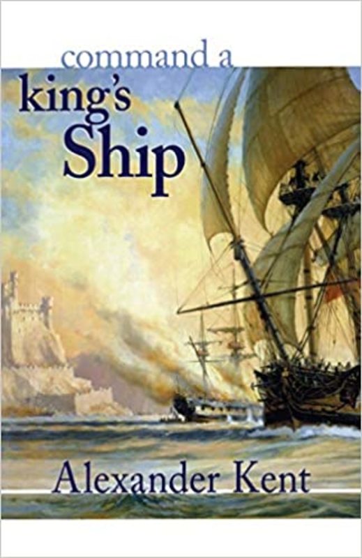 Book cover for "Command a King's Ship" by Douglas Reeman