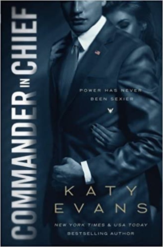 Book cover for "Commander in Chief" by Katy Evans