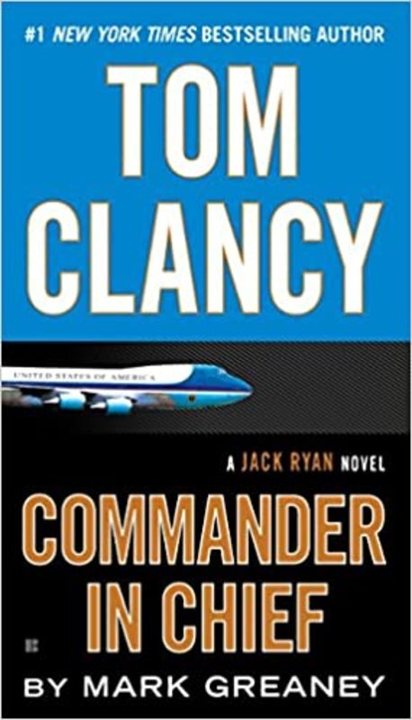 Book cover for "Commander-in-Chief" by Tom Clancy