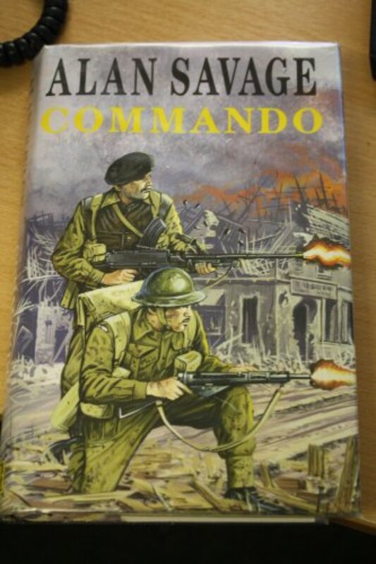 Book cover for "Commando" by Christopher Nicole