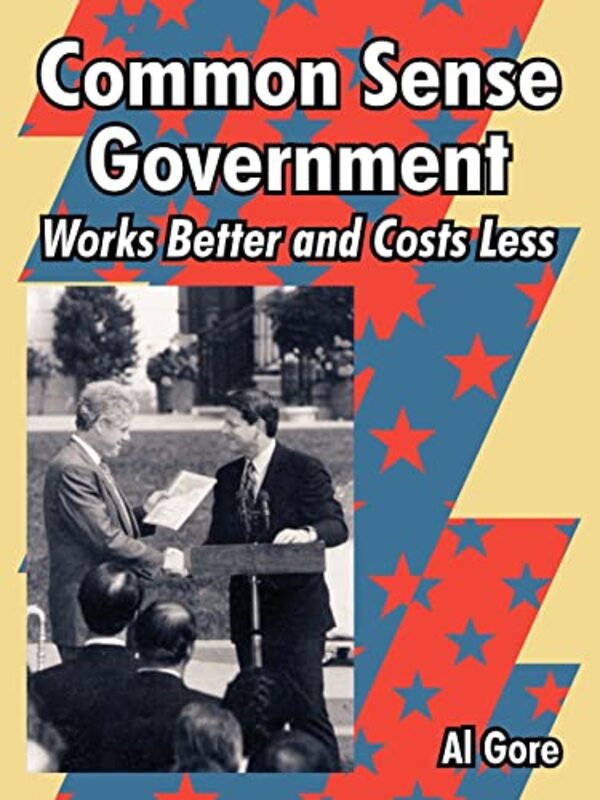 Book cover for "Common Sense Government"