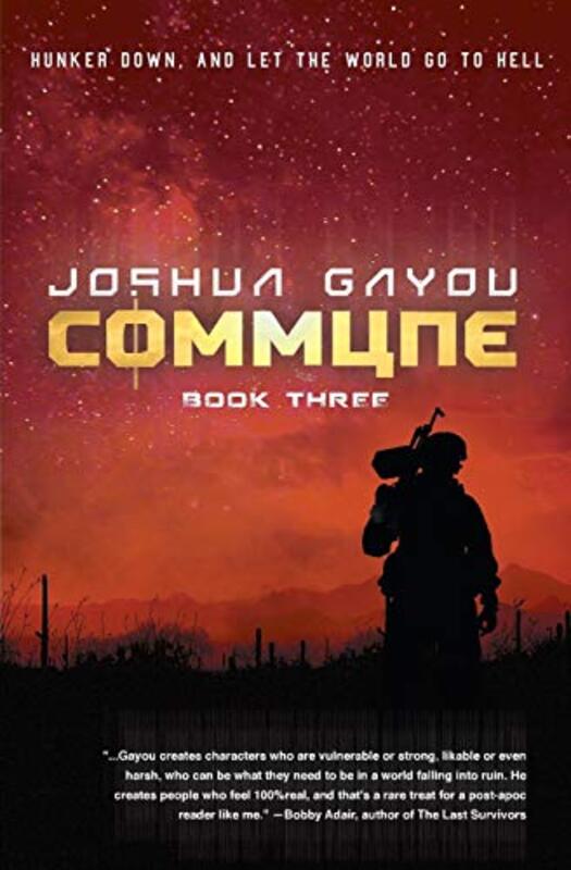 Book cover for "Commune 3" by Joshua Gayou