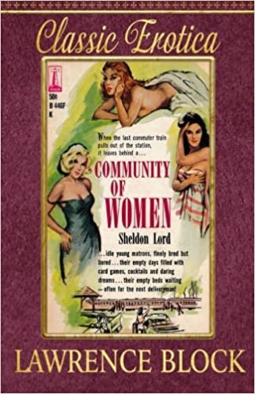 Book cover for "Community of Women" by Lawrence Block