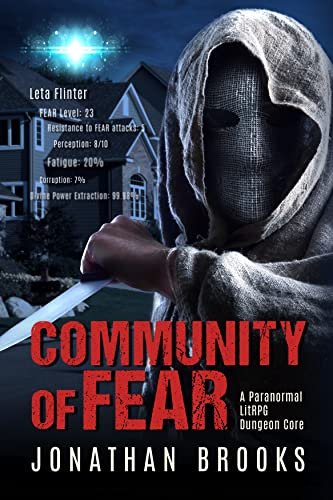 Book cover for "Community of Fear" by Jonathan Brooks