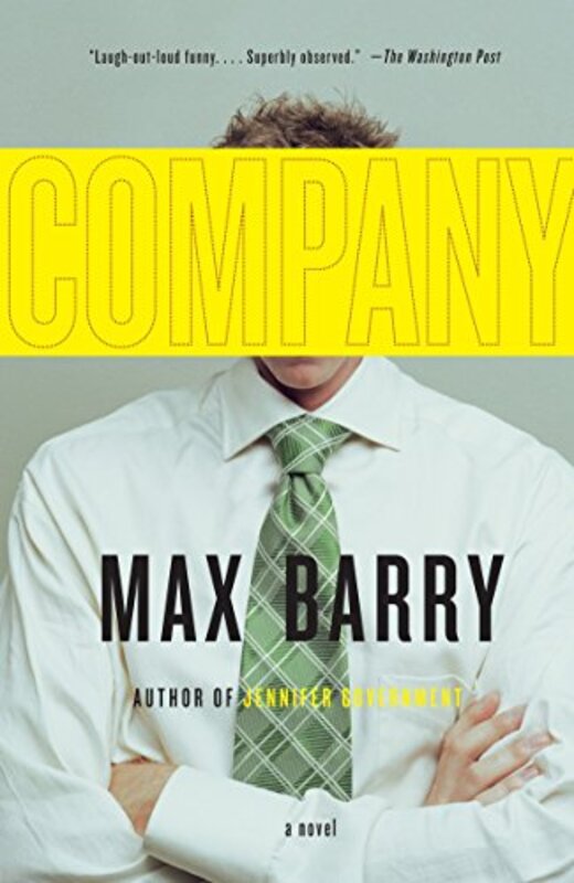 Book cover for "Company" by Max Barry