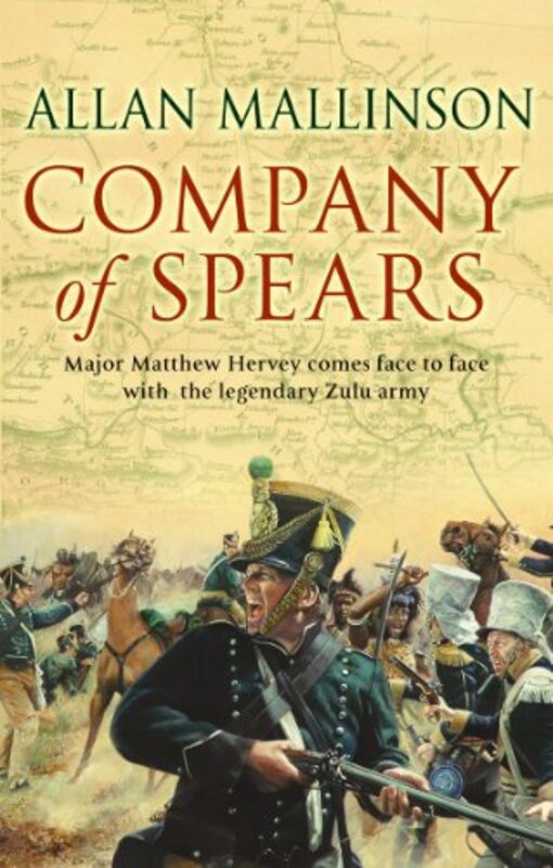 Book cover for "Company of Spears" by Allan Mallinson