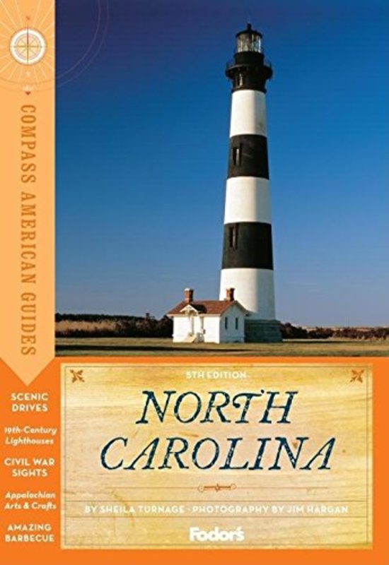 Book cover for "Compass Guide to North Carolina" by Sheila Turnage