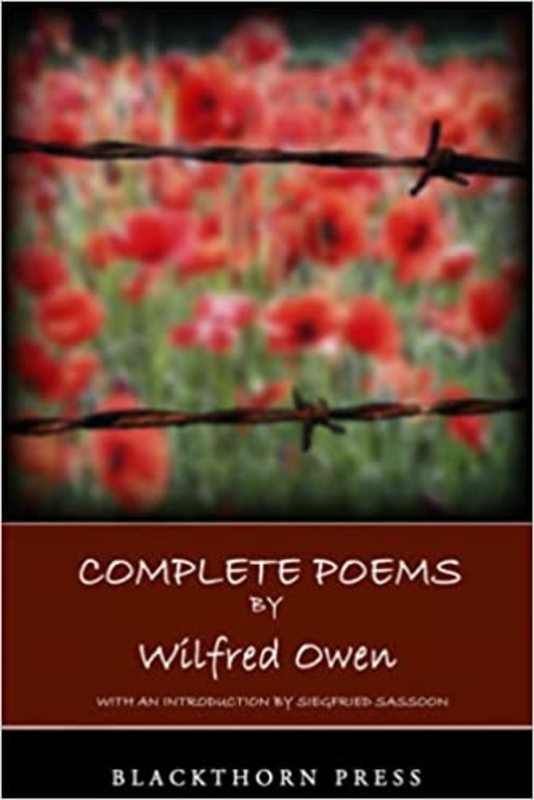 Book cover for "Complete Poems by Wilfred Owen" by Wilfred Owen
