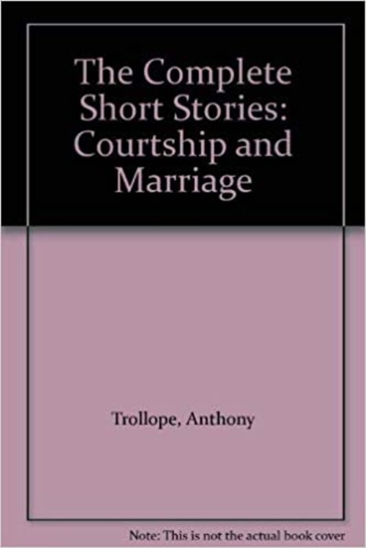 Book cover for "Complete Short Stories" by Anthony Trollope