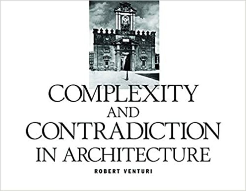 Book cover for "Complexity and Contradiction in Architecture" by Robert Venturi