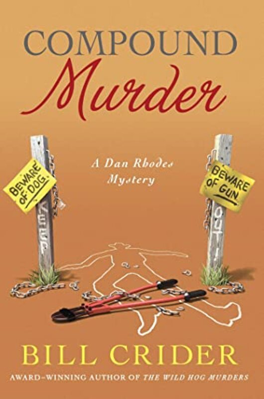 Book cover for "Compound Murder" by Bill Crider