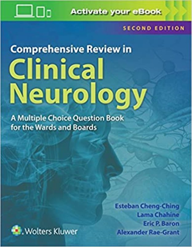 Book cover for "Comprehensive Review in Clinical Neurology" by Esteban Cheng-Ching