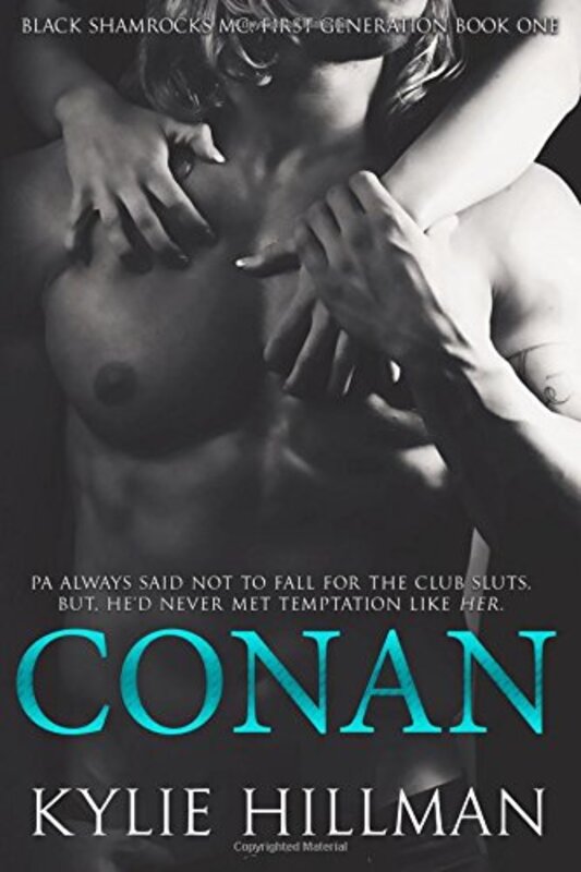 Book cover for "Conan" by Kylie Hillman