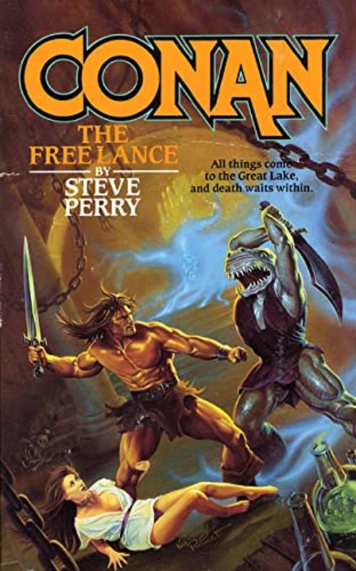 Book cover for "Conan The Free Lance" by Steve Perry