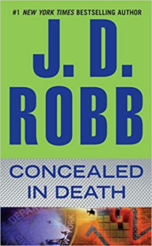 Book cover for "Concealed in Death" by JD Robb