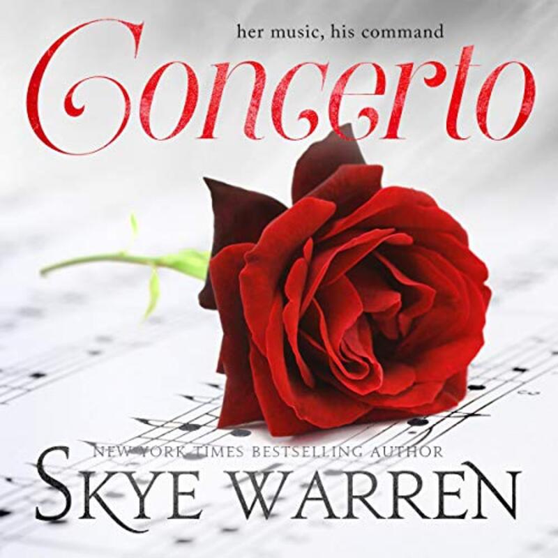 Book cover for "Concerto" by Skye Warren
