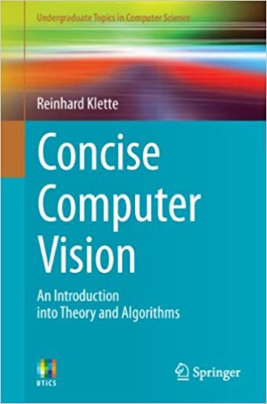 Book cover for "Concise Computer Vision" by Reinhard Klette