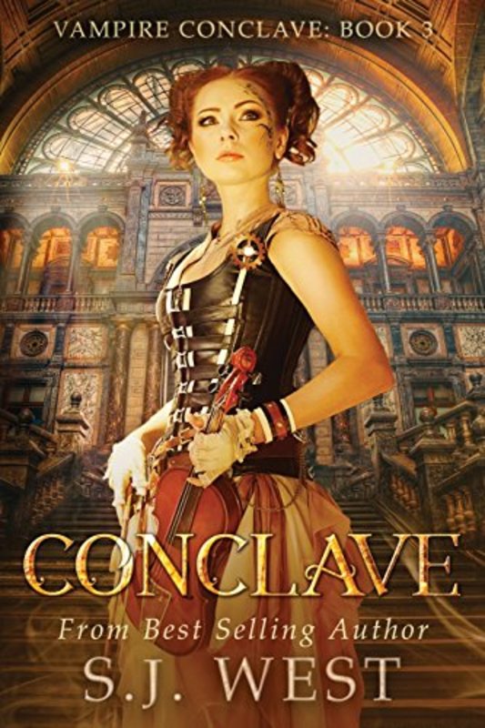 Book cover for "Conclave" by SJ West