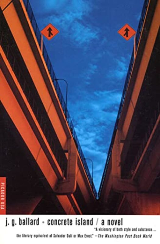 Book cover for "Concrete Island" by JG Ballard