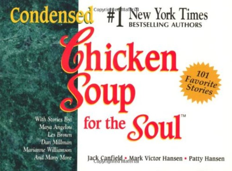 Book cover for "Condensed Chicken Soup for the Soul"