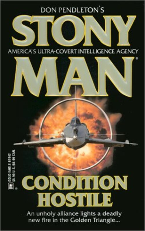 Book cover for "Condition Hostile" by Don Pendleton