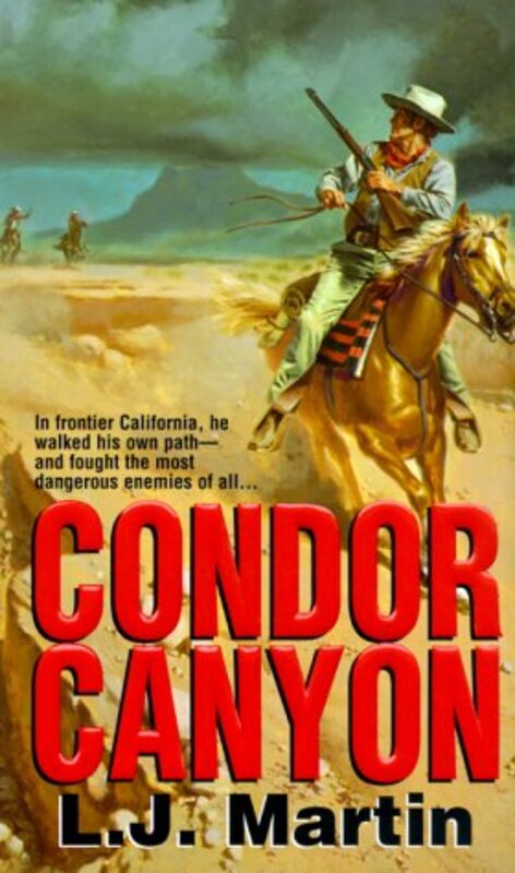 Book cover for "Condor Canyon" by LJ Martin