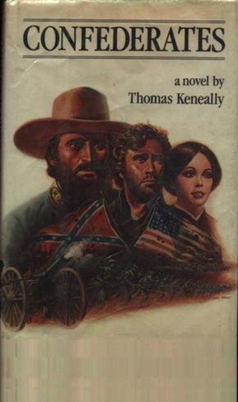 Book cover for "Confederates" by Thomas Keneally