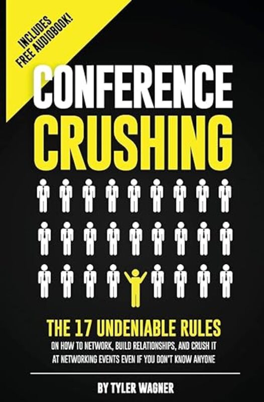 Book cover for "Conference Crushing" by Tyler Wagner