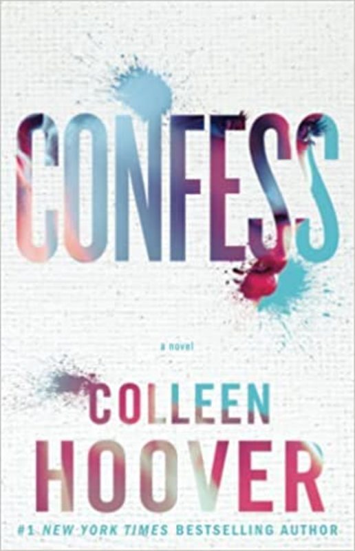 Book cover for "Confess" by Colleen Hoover