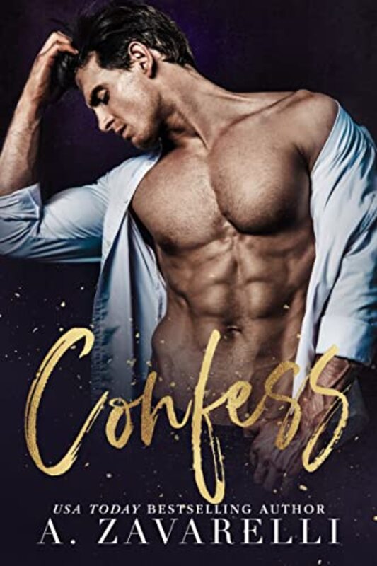 Book cover for "Confess" by A Zavarelli